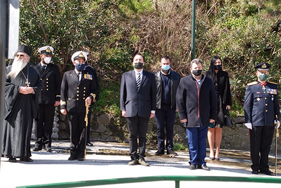 Εορτάστηκε στο Δήμο Σαμοθράκης η επέτειος της 25ης Μαρτίου 1821